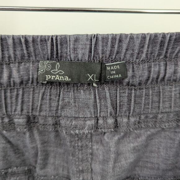 EUC PrAna Dark Gray Women's Joggers Size XL DEEP POCKETS Boxy Breathable Casual - Picture 4 of 5